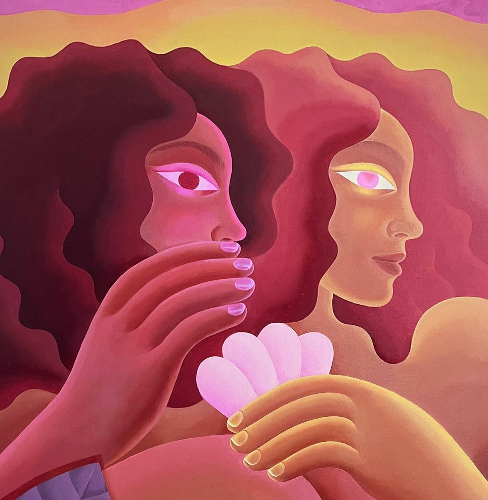 Painting detail by Harita Asumani