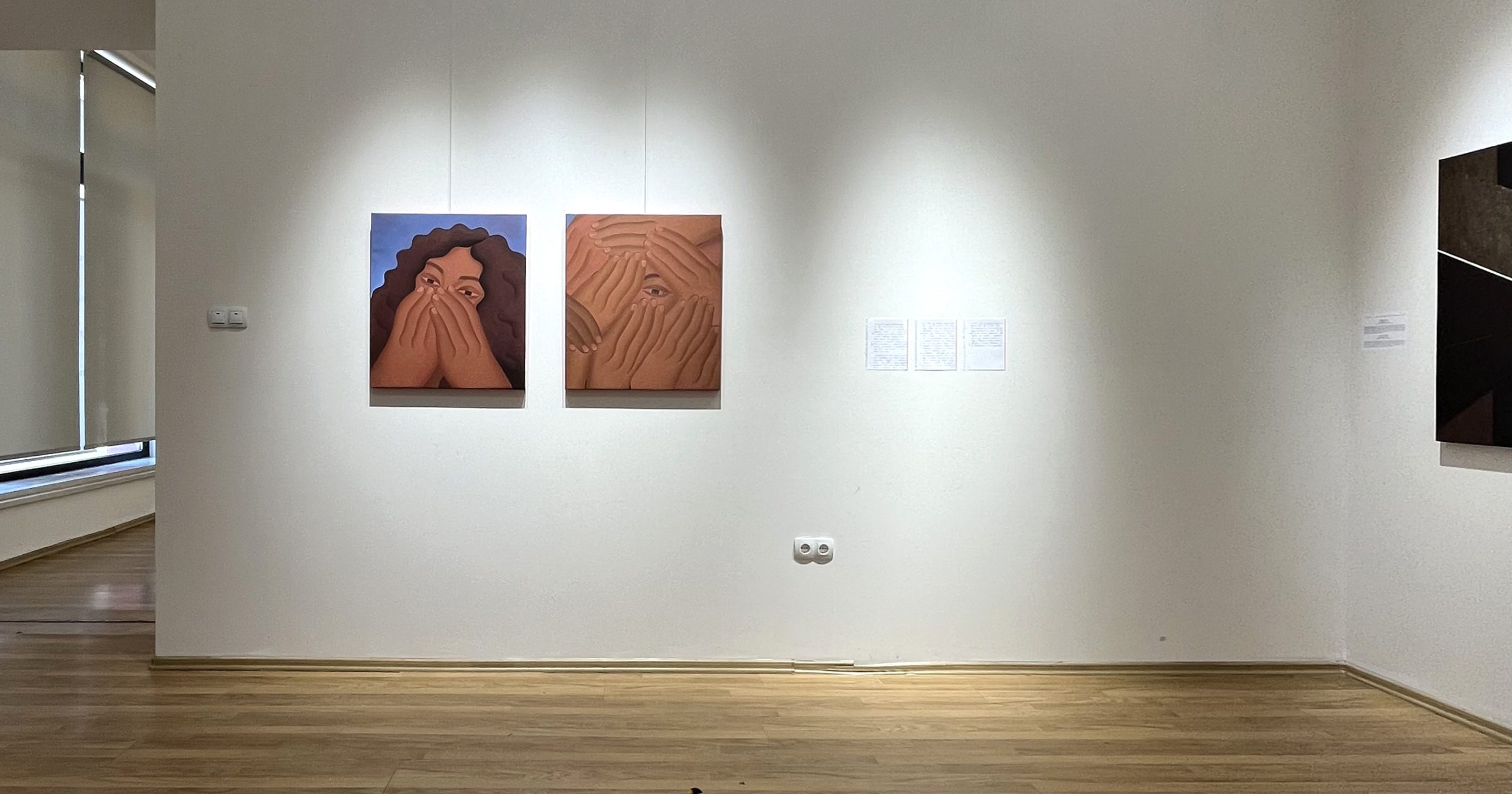 Installation view, Harita Asumani